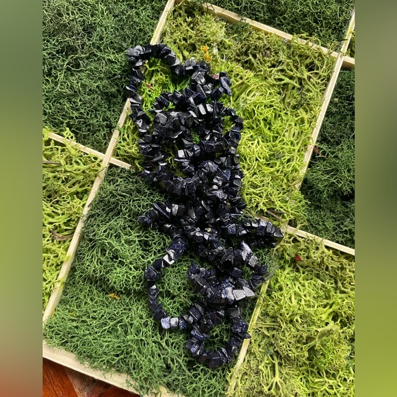 Blue Goldstone Necklace - Picture 3 of 14